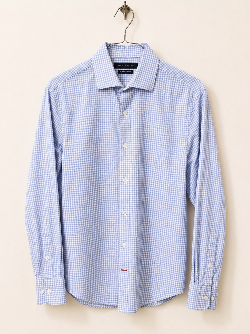 Tommy Hilfiger Blue Gingham Button-Down Shirt